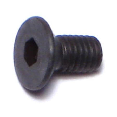 Midwest Fastener M3-0.50 Socket Head Cap Screw, Flat, Black Oxide Steel, 6 mm Length, 20 PK 76001